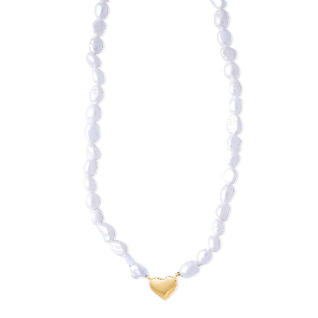 Portofino Love Pearl Necklace